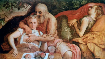 Lot a jeho dcery, kolem roku 1550