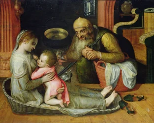 Svatá rodina, kolem roku 1554