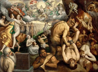 Poslední soud - Frans I de Vrient (Vriendt), zvaný Frans Floris starší (1519-1570)