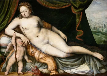 Venuše a Amor