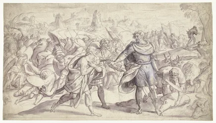 Joshua posílá posly k Ai Historie Joshuy (název série)