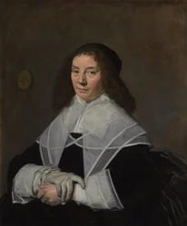 Nizozemština: Portrét Dorothey Berckové (1593-1684) Portrét Dorothey Berckové