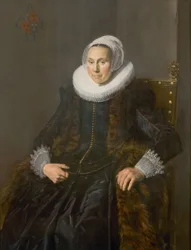 Portrét Cornelie Claesdr. Vooght (-)