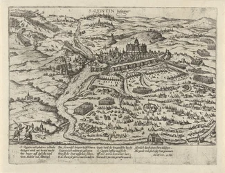 Obležení Saint-Quentin, 1557 S. Quintin belägert (titul na předmětu) Série 2: Události v Nizozemsku, 1555-1558 (název série)
