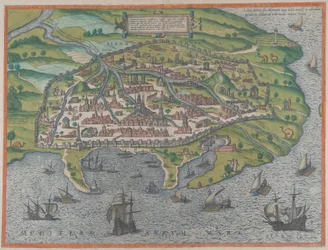 Mapa Alexandrie, 1575