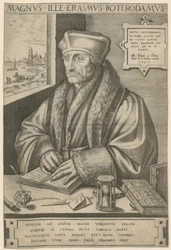 Portrét Erasma Rotterdamského