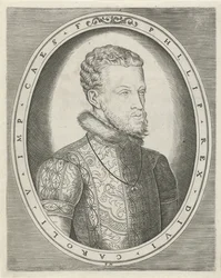 Portrét Karla V. Habsburského nebo španělského Filipa II Portréty králů, královen, princů a princezen (název série)