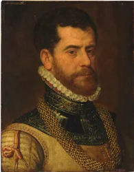 Portrét gentlemana s monogramem Dona Gaspara de Haro y Guzman