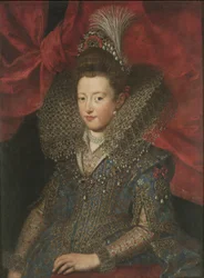 Portrét Margherity Gonzaga 1591-1632, vévodkyně z Lorraine, c. 1605.