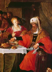 Herodes a Herodias na svátek Heroda (detail 222483)