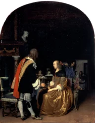 The Oyster Meal, 1659.