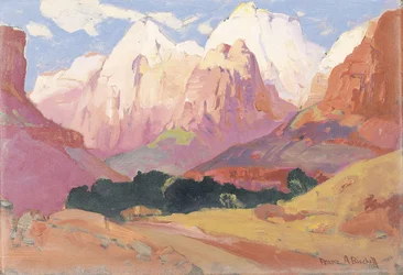 Grand Tetons (olej na palubě)
