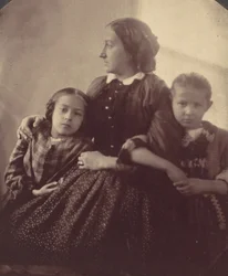Hermine, Marie a Marie Antoine., 50.–60. léta 19. století.