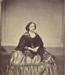 Marie Antoine, geb. Běda, léta 1850-60.