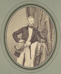 Mathias Höusermann, 50.–60. léta 19. století.