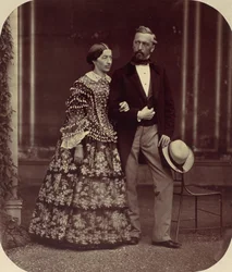 Mathias a Elise Hoeusermannovi, 50.–60. léta 19. století.