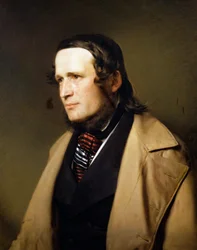 Portrét Karla Groba, obraz Franze Eybla (1806-1880)