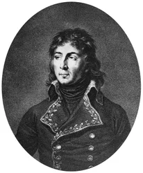 Louis Charles Antoine Desaix alias Desaix de Veygoux (1768-1800) Francouzský generál (rytina)