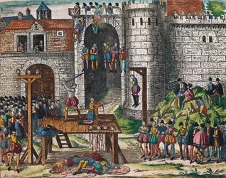 Poprava spiklenců Amboise, 25. března