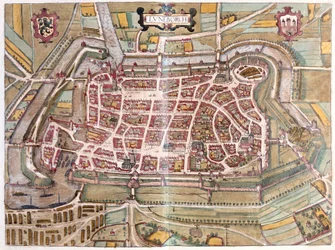 Luneborch, Německo (rytina
