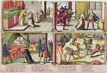 Atentát na Jindřicha III. (1551-89) a poprava jeho vraha, Jacquesa Clémenta (1564-89), 1589-92