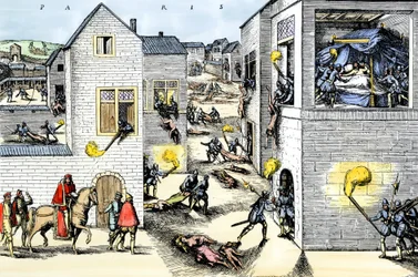 Náboženské války: atentát na Gasparda de Coligny (admirála de Coligny)