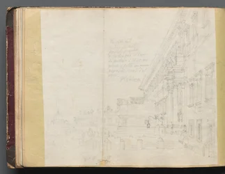 Album s pohledy na Řím a okolí, Krajinářské studie, strana 15b: Roman Architectural View