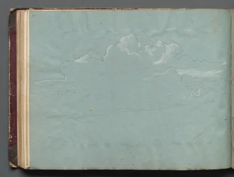 Album s pohledy na Řím a okolí, Landscape Studies, strana 36b: Cloud Study