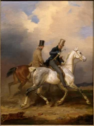 Výlet prince Wilhelma v doprovodu umělce