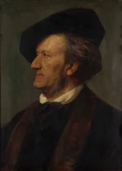 Portrét skladatele Richarda Wagnera 1813-1883