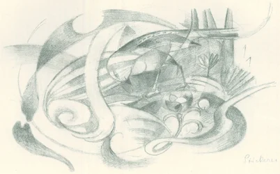 Franz Marc - Skicák z terénu - List 29