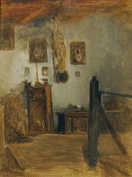 Předsíň umělcova rodného domu