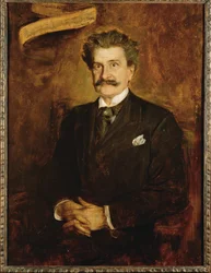 Johann Strauss syn ... (malba na plátně)