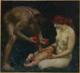 Rodina Adam a Eva, 1912.