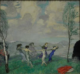 Kruhový tanec, 1910.