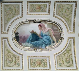 Alegorická postava dějin, 1890 (stropní malba)