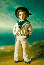 Král Edward VII 1841-1910, kdy Albert Edward, princ z Walesu, 1846