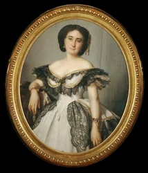 Portrait de femme - portrét dámy ...