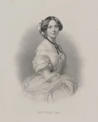 Portrét operní pěvkyně Henriette Sontag 1806-1854, c. 1850.