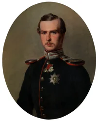 princ Ludvík Hesenský, pozdější velkovévoda Ludvík IV. Hesenský (1837-1892)