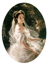 Princezna Pauline von Metternich, 1860