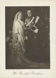 Portrét Juliany, královny Nizozemska, a Bernharda van Lippe-Biesterfelda
