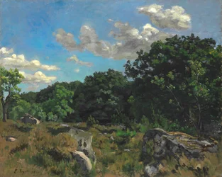 Krajina v Chailly, 1865.