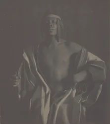 Etiopský náčelník, 1897, vytištěno cca. 1902.