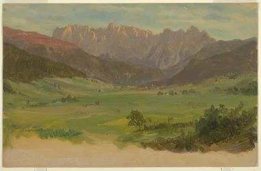 Alpské údolí