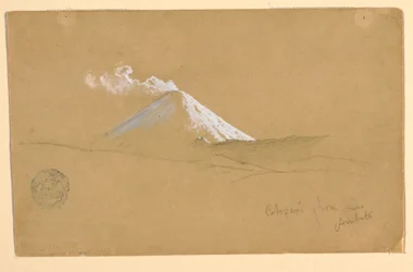 Cotopaxi z blízkosti Ambato, Ekvádor