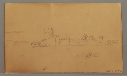 Kresba, Hrad u přístavu, 29. května 1868