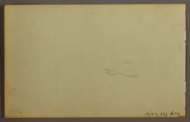Kresba, Studie mraků, 1844