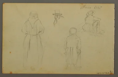 Kresba, Mraky, 1844