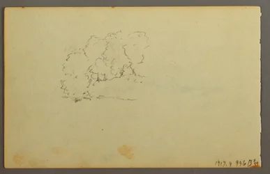 Kresba, Mraky, 1844